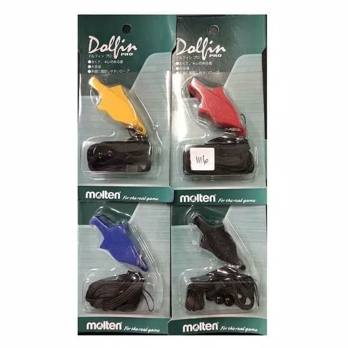 Molten Whistle MOLTEN DOLPIN DOLPHIN DOLLIPIN PRO Basketball Futsal Volleyball Whistle WITH ROPE