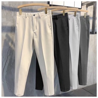 Men Slack Pants กางเกง ผู้ชาย กางเกงขายาวผู้ชายใส่ทำงาน ทรงสวย