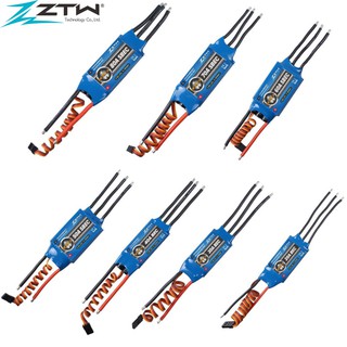 ZTW Beatle Series 2-6s 20A 30A 40A 50A 60A 80A Great Value Speed Controller ESC with Programe Card For RC Drone RC Helicopter