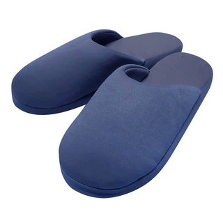 ✨ขายดี✨ KASSA HOME รองเท้า Slipper Plain รุ่น EMBOSS NP190303-1A (#41) ขนาด 22 x 7.1 x 27 ซม. สีน้ำเงิน 🚚พิเศษ!!✅