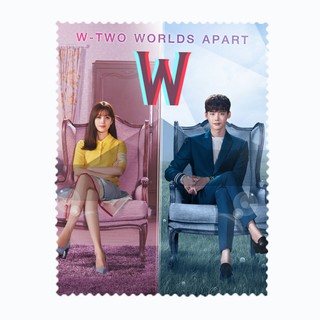 ผ้าเช็ดเลนส์ ผ้าเช็ดแว่นตา ผ้าเช็ดแว่น ผ้าเช็ดจอ   W- Two Worlds ซีรี่ย์เกาหลี ASKR72