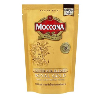 MOCCONA มอคโคน่า กาแฟสำเร็จรูป รอยัล โกลด์ ถุงเติม 120 กรัม
