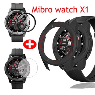 Xiaomi Mibro watch X1 เคส PC แข็ง ป้องกัน กันชน 3D ฟิล์มนิ่ม กระจกนิรภัย ป้องกันหน้าจอ