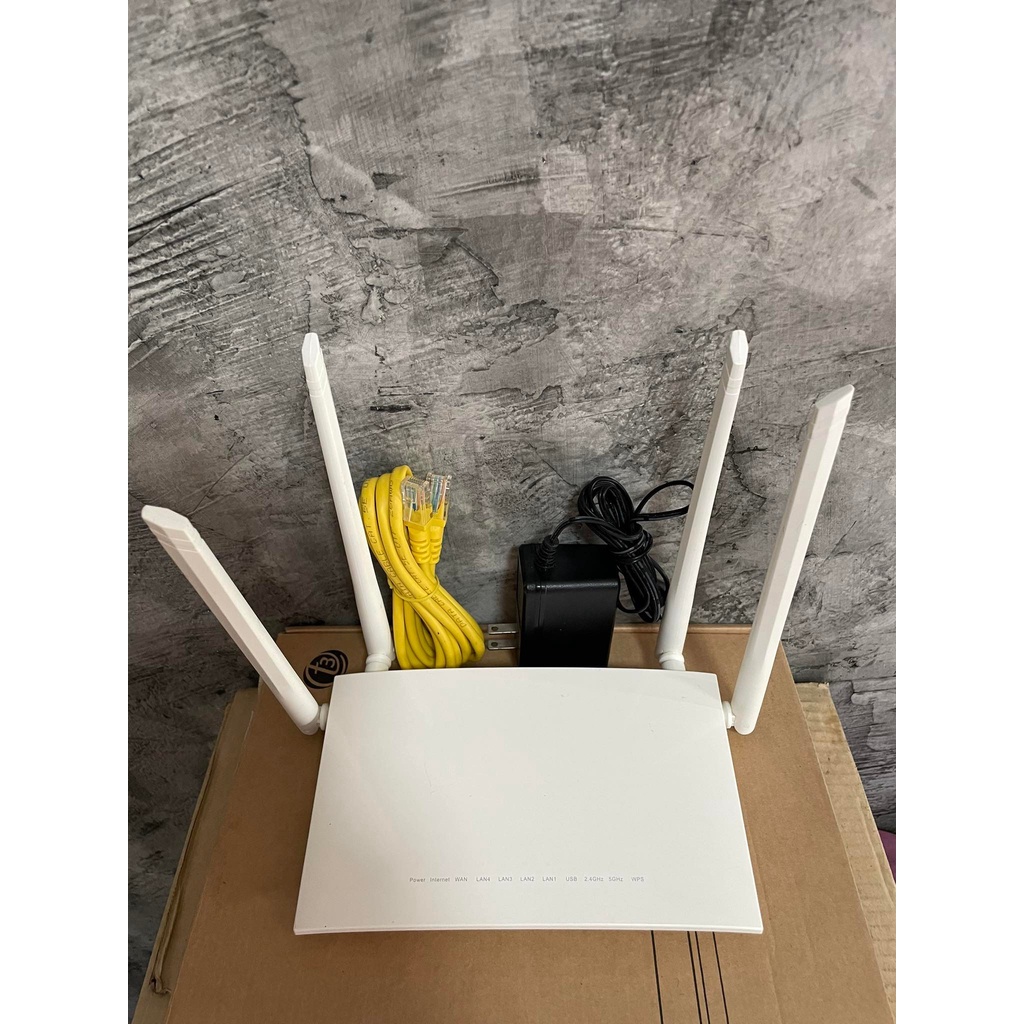 WiFi 6 Fiber Home T3 A622 Dual band 2.4 GHz / 5 GH มือสอง wifi กรุณเลือกประเทศ US