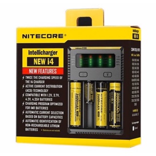 ของแท้100% Nitecore NEW i4 เครื่องชาร์จถ่าน4ช่อง