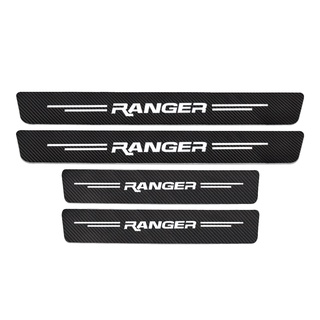 สติกเกอร์ติดขอบประตูรถยนต์ สําหรับ Ford Ranger T5 T6 T7 T8 2022 2021 2019-2005 4 ชิ้น