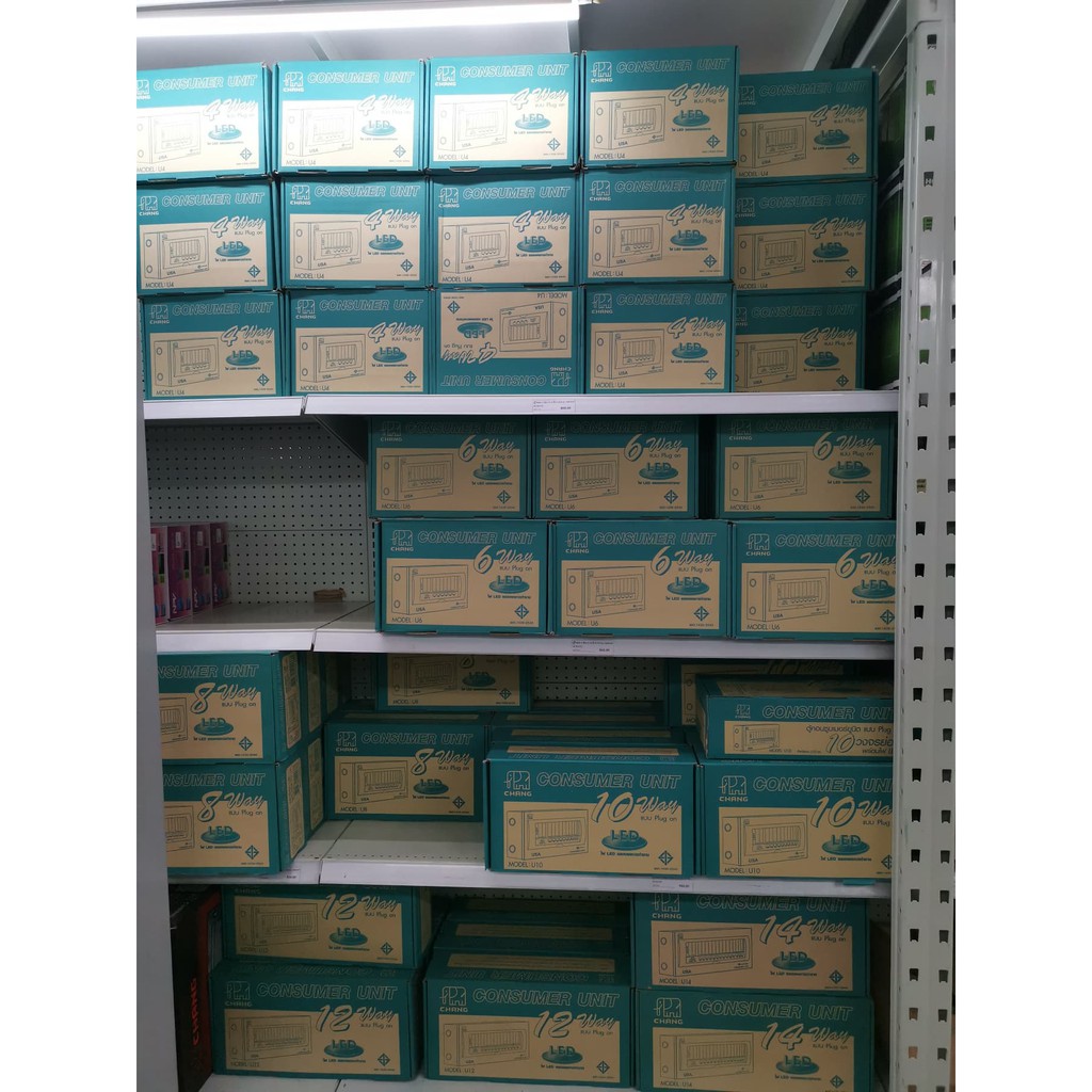 ตู้โหลด ตู้คอนซูมเมอร์ยูนิต 4 ช่องพร้อมเมน ตราช้างCHANG-U4 - รูปที่ 6