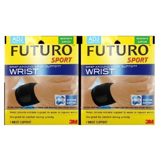 Futuro Sport Wrap Around Wrist Supportอุปกรณ์พยุงข้อมือ ฟูทูโร่ชนิดปรับกระชับได้