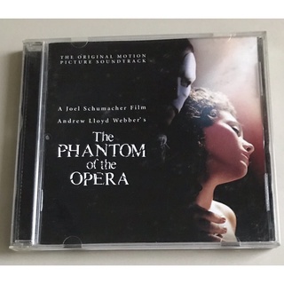 ซีดีเพลง ของแท้ ลิขสิทธิ์ มือ 2 สภาพดี...ราคา 250 บาท อัลบั้ม Soundtarck จากหนัง “The Phantom of the Opera”