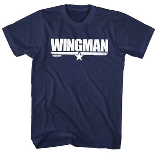 เสื้อยืด พิมพ์ลายโลโก้นักบิน Wingman สําหรับผู้ชาย