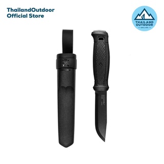 Morakniv มีด แค้มปิ้ง เดินป่า รุ่น Garberg Black C Polymer Sheath (13716)