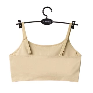 CHERILON Tee Bra เชอรีล่อน บราไร้โครง เสื้อครอป สายเดี่ยว เสื้อในดันทรง ฟองน้ำชิ้นเดียว นุ่มสบาย มี 3 สี ONIC-TBRA17