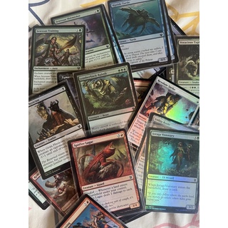 การ์ด MTG Single Magic the gathering foil random สุ่ม คละรุ่น คละแบบ common uncommon rare