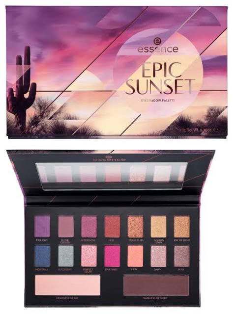 essence epic sunset eyeshadow palette
