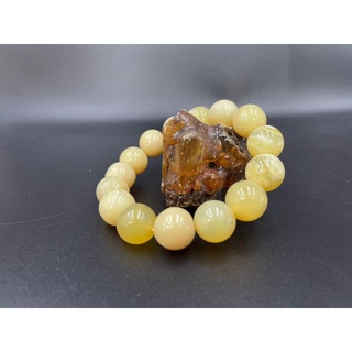 โอปอล์สีเหลือง yellow opal beads bracelets