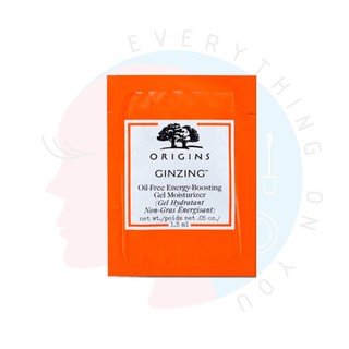 [พร้อมส่ง] *ขนาดทดลอง*ORIGINS Ginzing Oil-Free Energy-Boosting Gel Moisturizer 1.5 ml