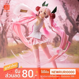 แท้/ญี่ปุ่น🇯🇵 Sakura Miku Newly Drawn figure 2020 ver. TAITO Hatsune Miku Vocaloid ซากุระ ฮัตสึเนะ มิกุ ฟิกเกอร์