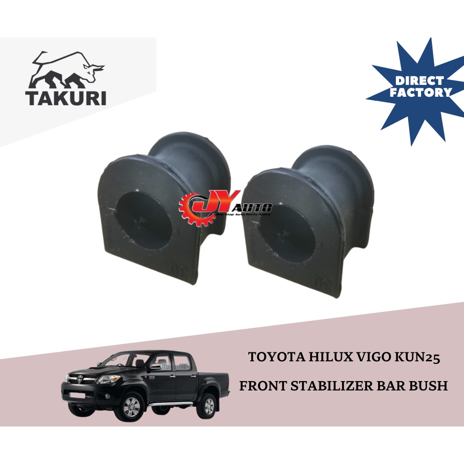 ชุดบุชกันโคลงหน้า klang โดยตรง toyota hilux vigo kun25 48815-0k010