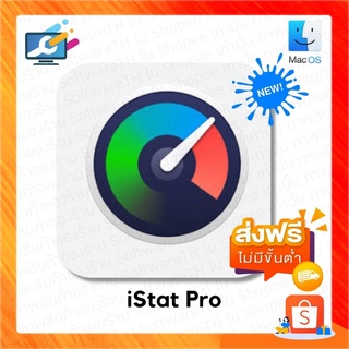 iStat Pro Widget เสริมบอกสถานะใช้งาน CPU และ RAM  MacOS intel