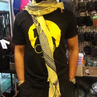 Frogmangear 
Shemagh SH02-Yellow 
ผ้าพันคอ ผ้าฝ้าย 
ขนาด 1.1m×1.1m 
Made in THAILAND
by ครูแว่น frogmangear