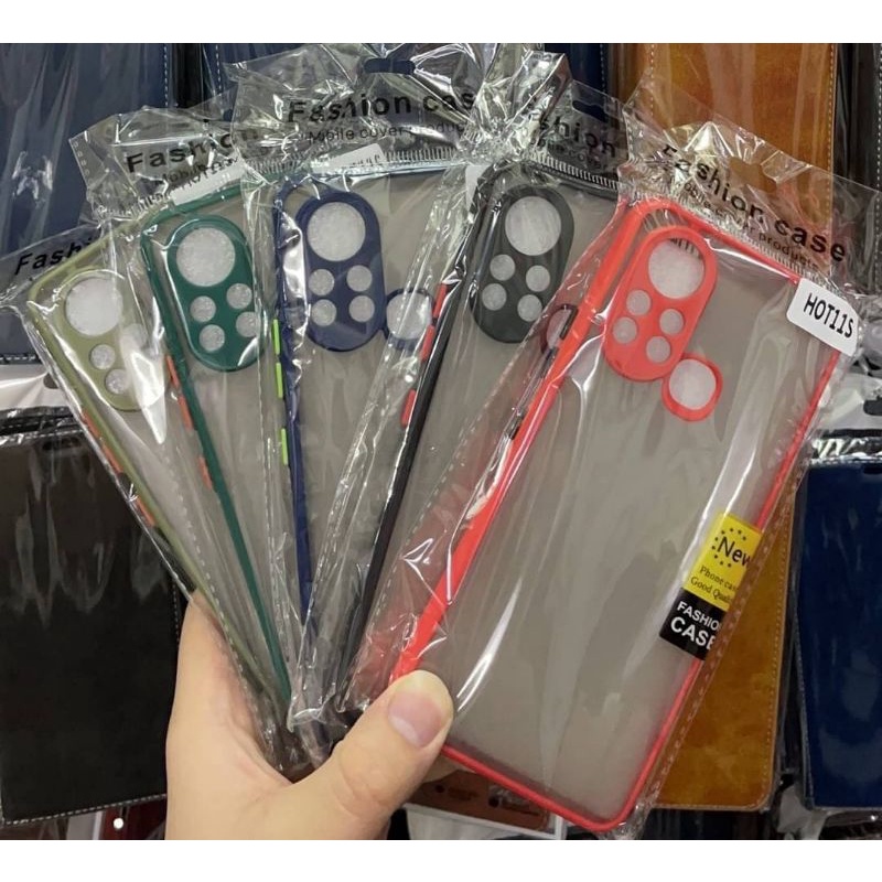 ✨พร้​อมส่ง✨เคสขอบนิ่มหลังแข็งขุ่นคลุมกล้องFor Infinix Note 10 Pro / Hot 11S / Smart 5 Pro / Hot 10 Play / Hot 10s