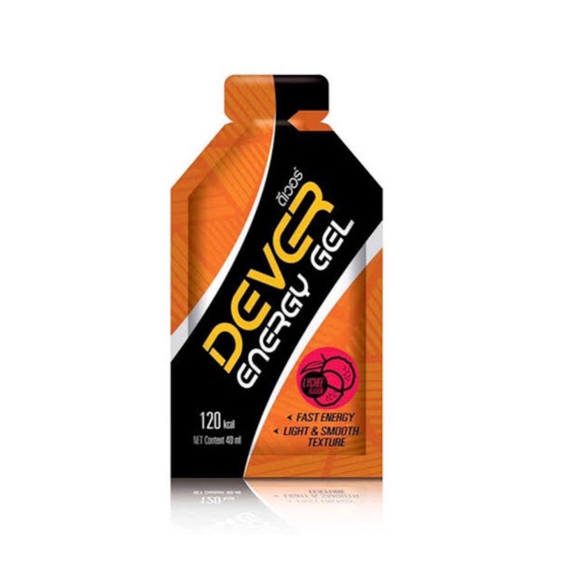Dever Energy Gel รสลิ้นจี่ ขนาด 40 ml (ซื้อ4 แถม1) คละรสได้