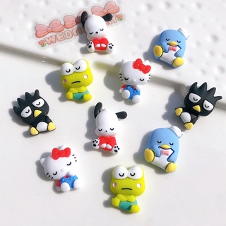 [Sanrio Frog Penguin Dog] กิ๊บติดผมเรซิ่น อีพ็อกซี่ ลายการ์ตูนน่ารัก แฮนด์เมด diy