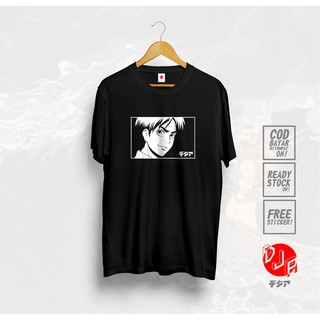 เสื้อโอเวอร์ไซ - YeagerSHINGEKIERENเสื้อยืดNOKYOJINTITANเสื้อผ้าญี่ปุ่นอะนิเมะมังงะเสื้อยืดDistroเส