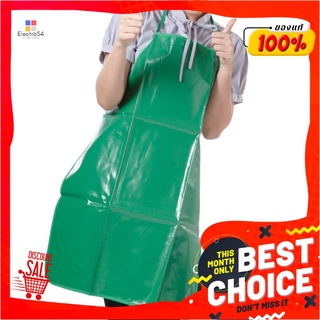 เอโร่ ผ้ากันเปื้อนหนัง PVC ขนาด 22x30 นิ้ว สีเขียวaro Apron Plastic Green M-Wpa-2G