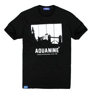 เสื้อยืด AQUANINE - BIGBEN(สีดำ)