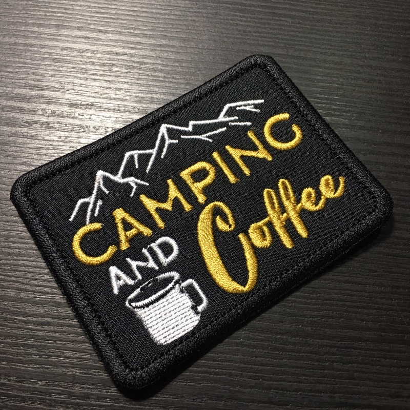 Patch Camping & Coffee (ขนาด 8*6ซม.)