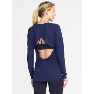 เสื้อ Old navy active go dry cut out back