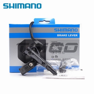 Shimano Deore BL-M6100 BR-M6100 ดิสก์เบรกคาลิปเปอร์ไฮดรอลิก 2 ลูกสูบ สําหรับจักรยานเสือภูเขา