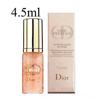 (รับเงินคืน 15% ใช้โค้ด J5BAK66V) DIOR PRESTIGE La Micro Huile De Rose Concentrade 4.5ml (มีกล่องค่ะ)