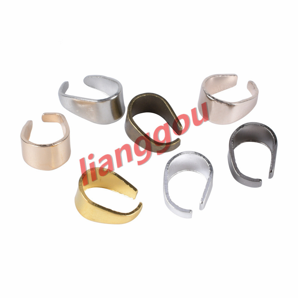 50 ชิ ้ น/lot 【 JS093 】 5-8 มม.หัวเข ็ มขัดเหล ็ กสร ้ อยคอจี ้ หัวเข ็ มขัด DIY เครื ่ องประดับอุปกรณ ์ เสริมคลิปเมล ็ ดแตงโม
