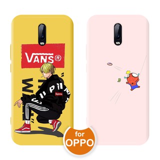 Fashion Boy OPPO A31 A5 A9 2020 กรณี F1S A12 A12E Cover A37 A39 A8 A52 A57 A59 A59S A72 A91 A92 F11 R17 Pro F3 Lite Reno 2z 2f 3 4 Pro Ace Realme 5 5S 5i 6i C3 6 X X2 Pro Soft Case