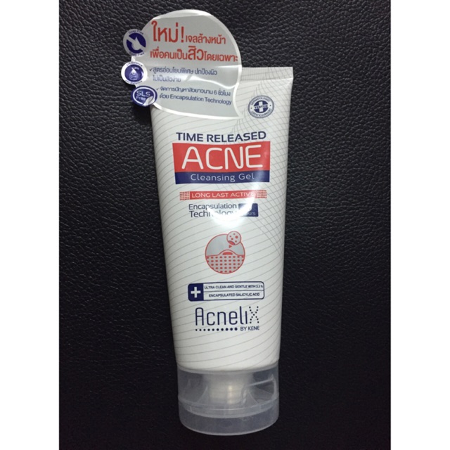 ❗️(ส่งฟรี)❗️Acnelix jel by KENE 💯ของแท้ 💯โฟมล้างหน้าใหม่ล่าสุดจาก แบรนด์ KENE โฟมสำหรับคนเป็นสิวผิวแ