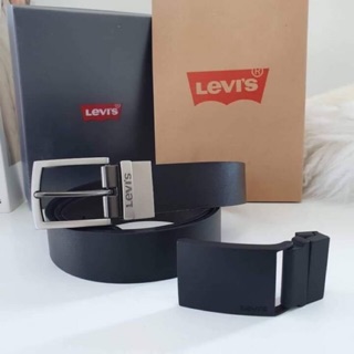 เข็มขัด  Levi’s 2 หัว ได้ทั้งหัวเงิน+หัวดำ