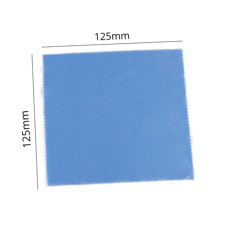 ผ้าสําหรับทําความสะอาดเลนส์แว่นตาแว่นกันแดด 1ชิ้น