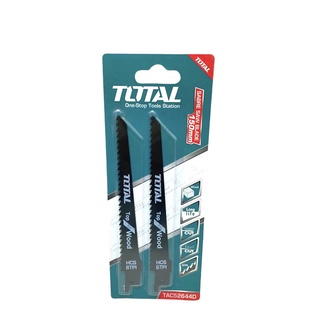 TOTAL TAC52644D ใบเลื่อยชัก ตัดไม้ 150mm.