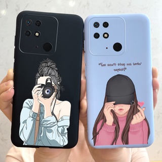 เคสโทรศัพท์มือถือ ซิลิโคนนิ่ม TPU ผิวด้าน แฟชั่น สําหรับ Xiaomi Redmi 10C Redmi 10A Redmi10c 10 C A