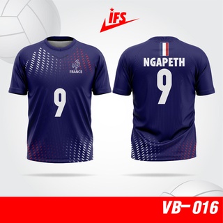 เสื้อวอลเลย์บอลทีมชาติฝรั่งเศษEarvin Ngapeth