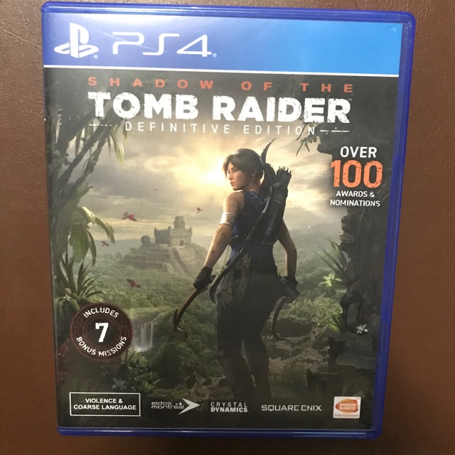 แผ่นเกมส์ Tomb Raider Definitive Edition Ps4 มือสอง
