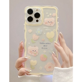 เคสไอโฟนขอบหยักลายการ์ตูน