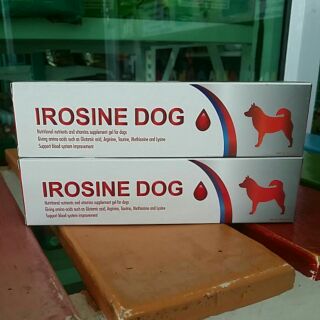 Irosine dog เจลสารอาหารและบำรุงเลือดสุนัข