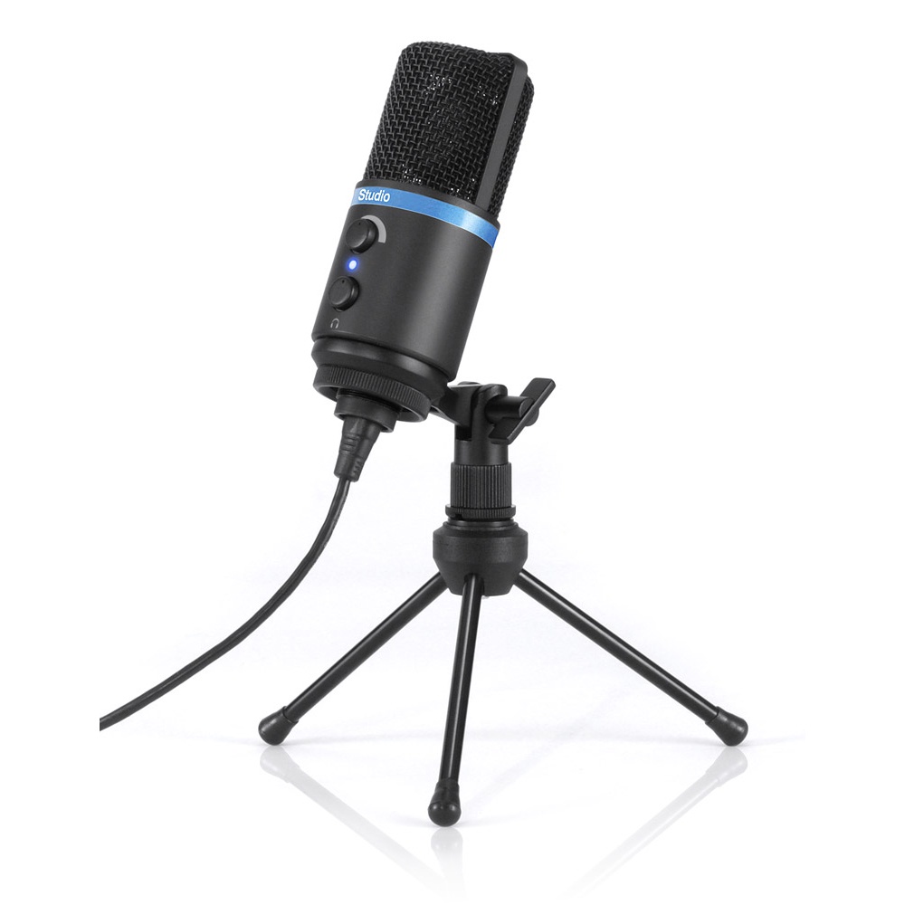 IK Multimedia iRig Mic Studio USB Cardioid Condenser Microphone ใช้ได้ทั้งบน iPhone,Android และ PC