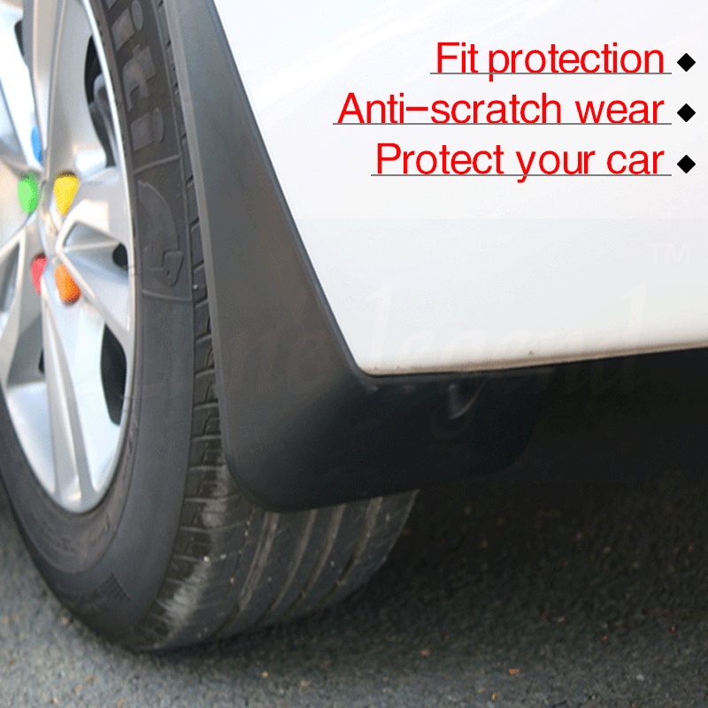 Set Molded Mud Flaps For Lexus ES ES350 ES300h ES250 20132018 Mudflaps