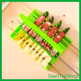 DeeThai ที่เสียบเนื้อบาร์บีคิว อุปกรณ์เสียบเนื้อทำปิ้งย่างอเ…