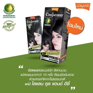 สีย้อมผม ครีมปิดผมขาว โลแลน คูล แอนด์ อีซี่ คัลเลอร์ครีม Lolane Cool & Easy Color Cream