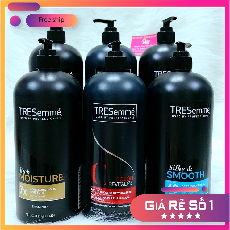 Tresemme USA Shampoo &amp; Conditioner Pair - แชมพูนวดผม Tresemme 1.15L